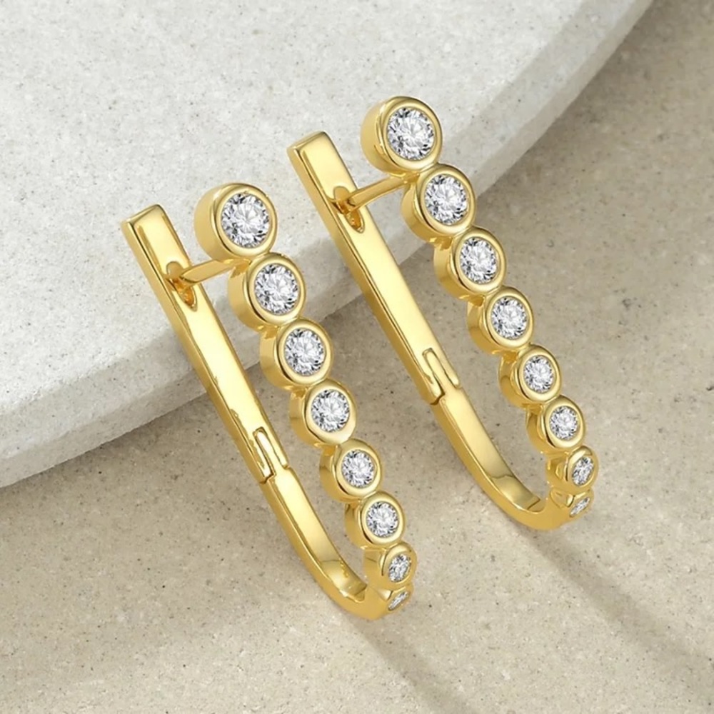 Drop earrings